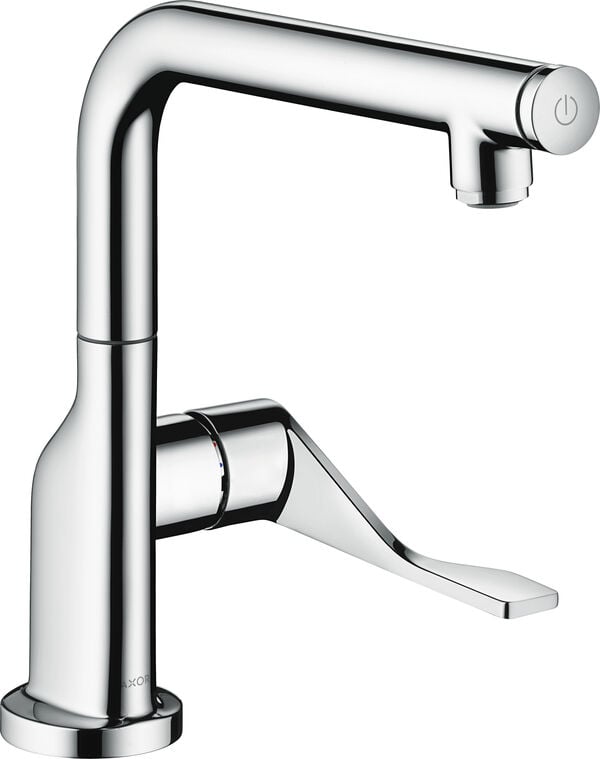Sp&uuml;ltischmischer Axor Citterio Select, Schwenkauslauf 110 / 150 / 360&deg;, A 222 mm, Select-Knopf zum image number 0
