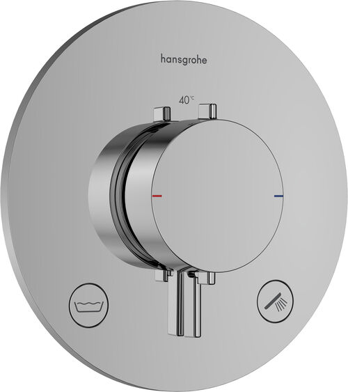 Duschsystem Hansgrohe Ecostat Comfort S Verchromt