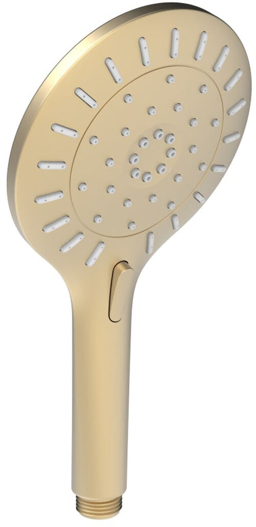 Handbrause Laufen My-Twin 120 3-jet Gold&nbsp;matt pale&nbsp;PVD