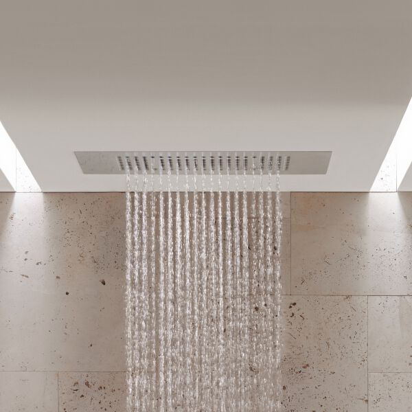 Système de douche Dornbracht Big Rain acier inoxydable mat image number 3