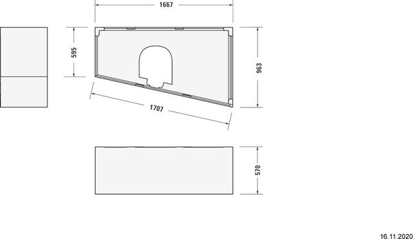 Support de baignoires Duravit Paiova image number 1