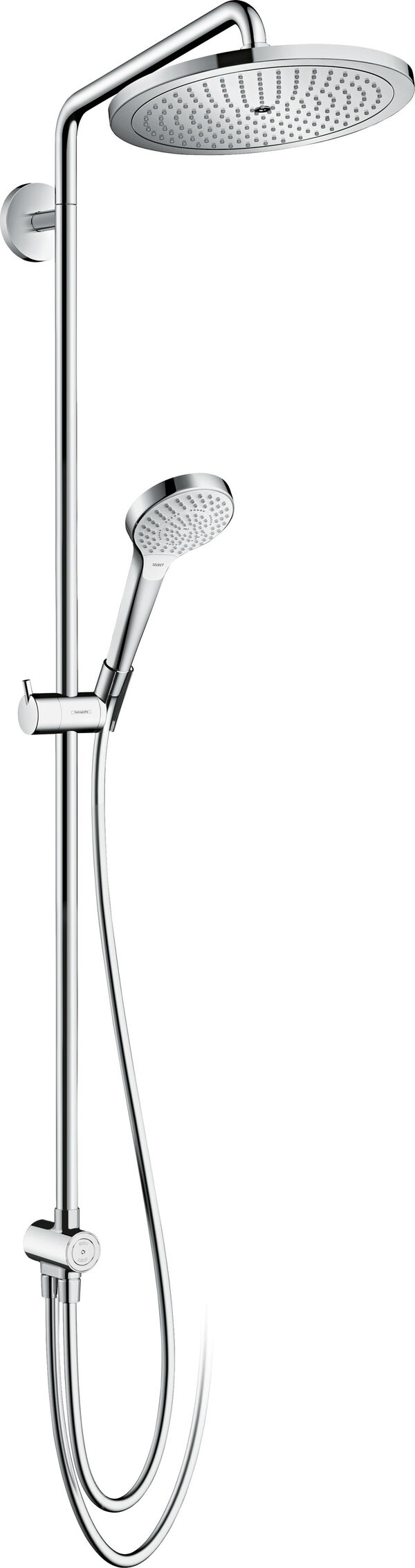 Showerpipe Hansgrohe Croma Select S 280 Reno con pulsante Select  image number 0