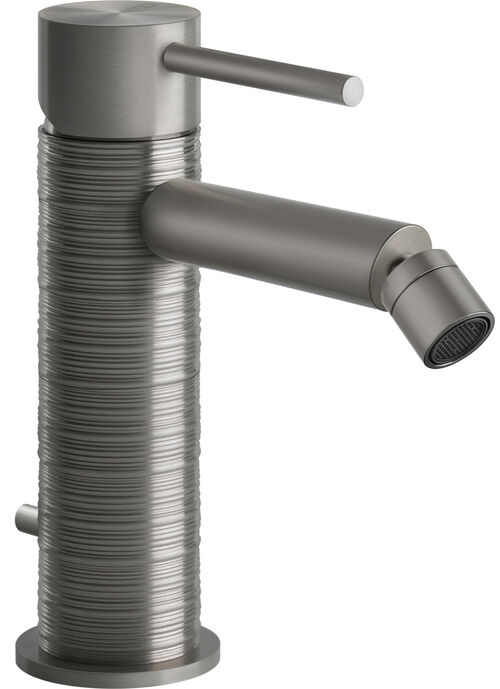 Miscelatore per bidet Gessi 316 Steel brushed Trame