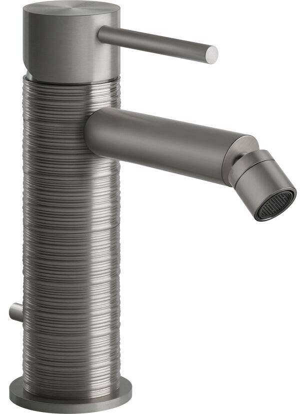 Miscelatore per bidet Gessi 316, bocca fissa, s 118 mm, ugello orientabile, piletta eccentrica, image number 0