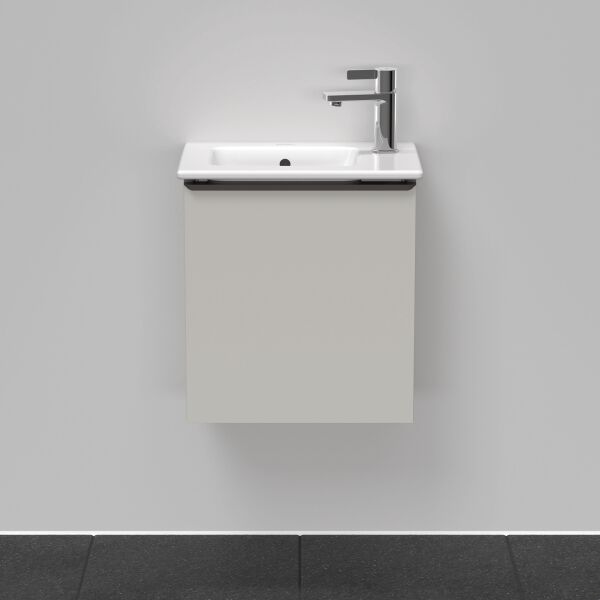 Meuble sous-lavabo Duravit D-Neo Gris b&eacute;ton mat image number 2