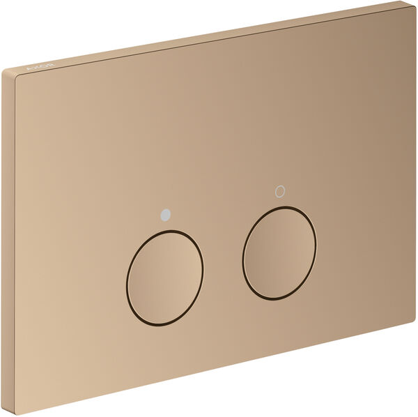 Plaque de d&eacute;clenchement Axor FlushPlate Polished red gold image number 0