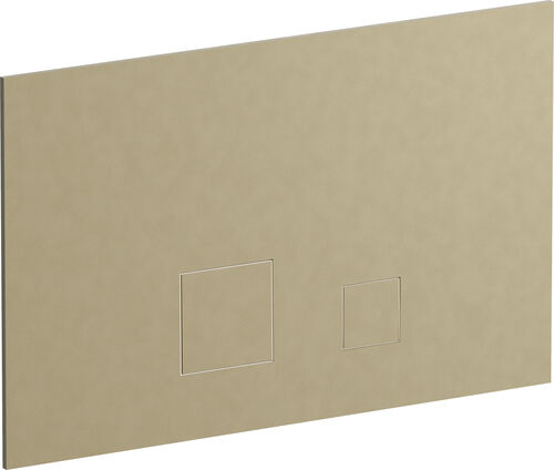 Plaque de déclenchement Fantini Matt british gold PVD Plaque de déclenchement Fantini Matt british gold PVD