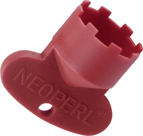 Cl&eacute; de montage Neoperl cach&eacute;e