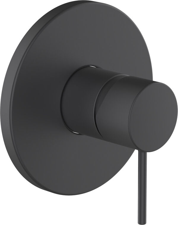 Duschmischer-Endmontageset Laufen Twinplus Slim Titanschwarz&nbsp;matt PVD image number 0
