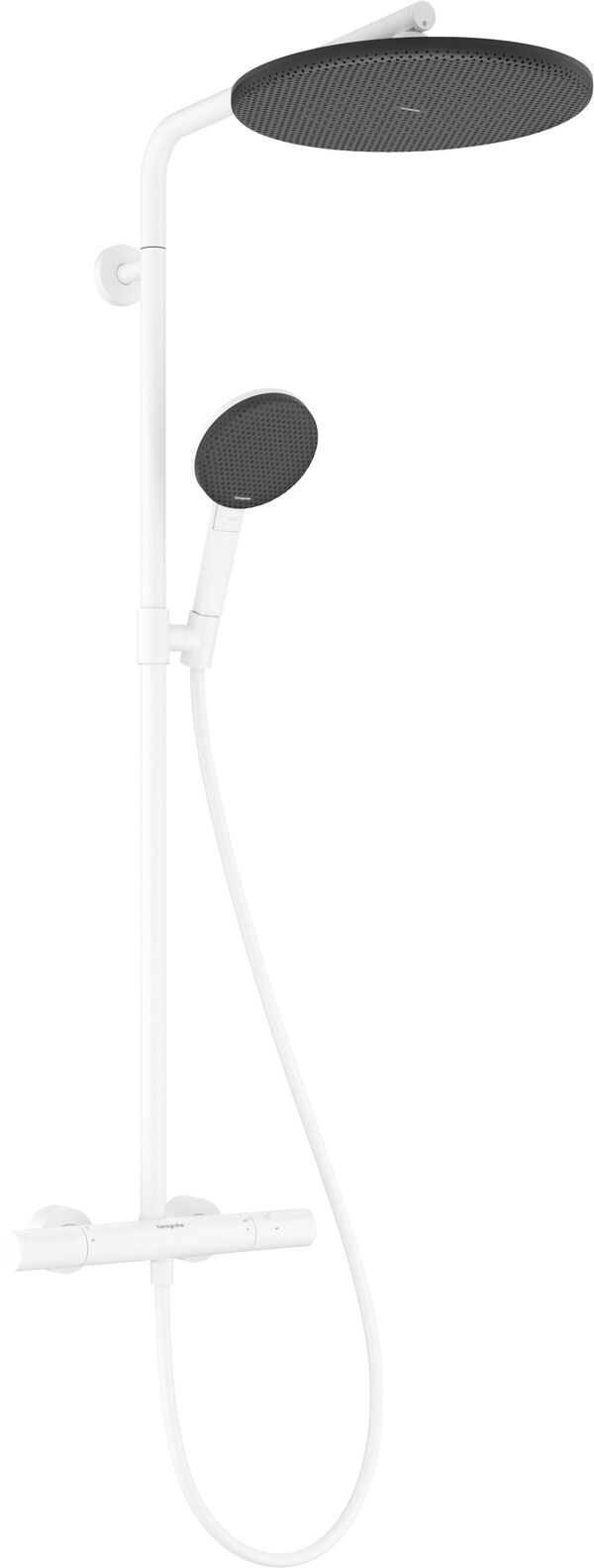 Showerpipe Hansgrohe Alive S Puro EcoSmart Weiss matt image number 0