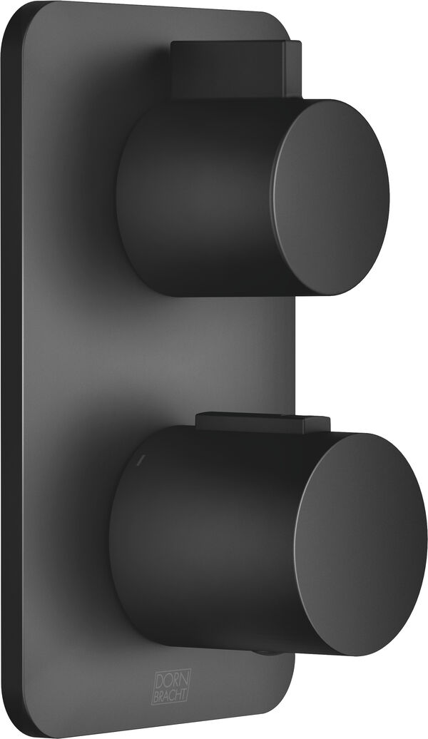 Thermostatmischer-Endmontageset Dornbracht Liss&eacute; Schwarz matt image number 0