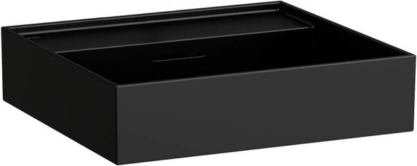 Waschtisch Laufen Kartell 50 x 46 cm Schwarz matt image number 0