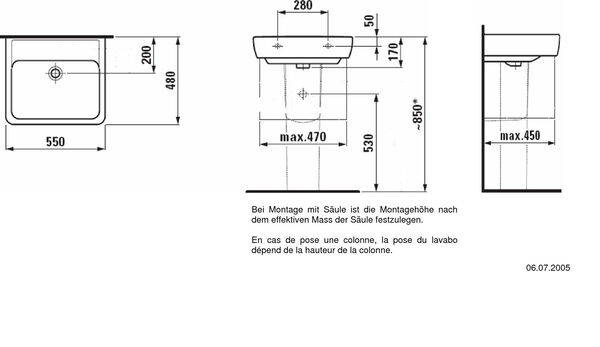 Waschtisch Pro weiss image number 1