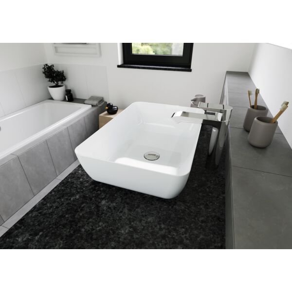 Lavabo &agrave; poser Kaldewei Cayono Blanc Cleaneffekt image number 2