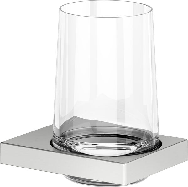 Glashalter Keuco Edition 11 Edelstahl finish image number 0