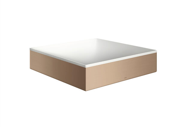 Auflegewaschtisch Axor Suite 40 x 40 cm Brushed red gold image number 0