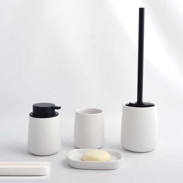 Porte-savon Spirella Maonie blanc mat image number 1