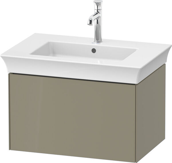 Meuble sous-lavabo Duravit White Tulip Stone grey brillant image number 0