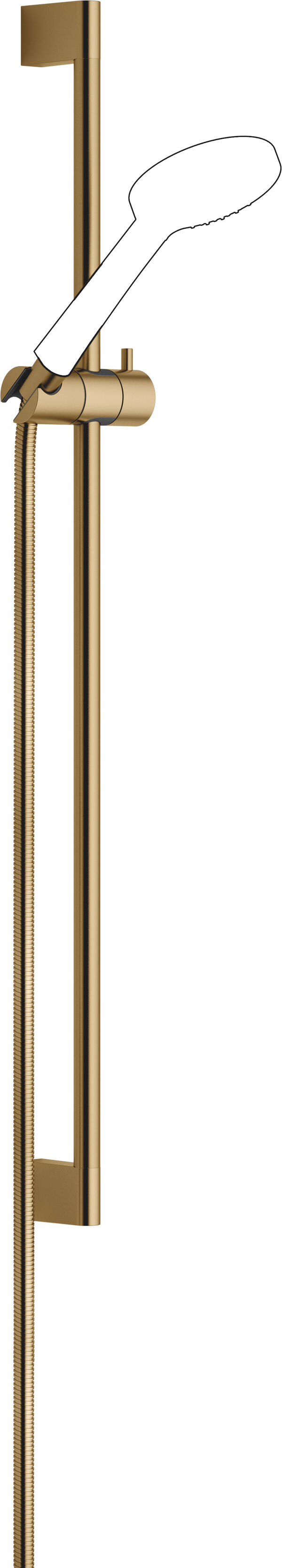 Garniture de douche Dornbracht Dark brass bross&eacute; image number 0