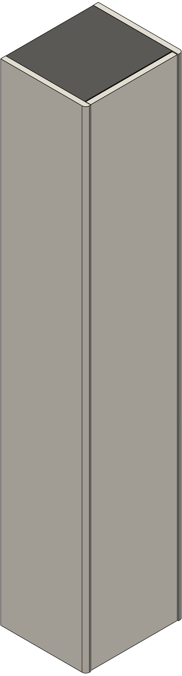 Armoire haute Alterna pro S Carat beige image number 0