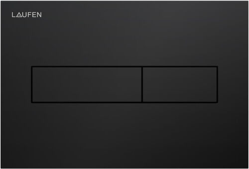 Plaque de déclenchement Laufen Ineo Horizon noir mat