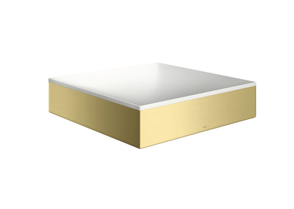 Auflegewaschtisch Axor Suite 40 x 40 cm Brushed brass image number 0