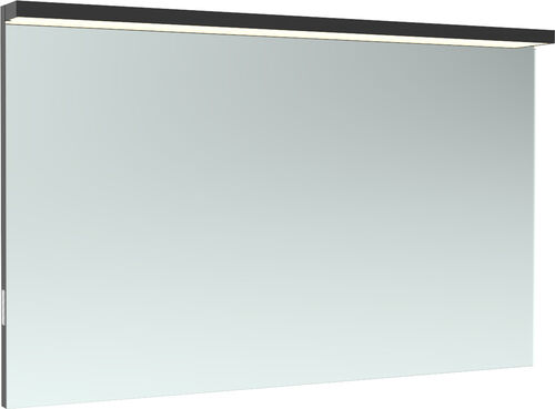 Specchio con illuminazione Schneider Advanced Line Ultimate TW nero opaco