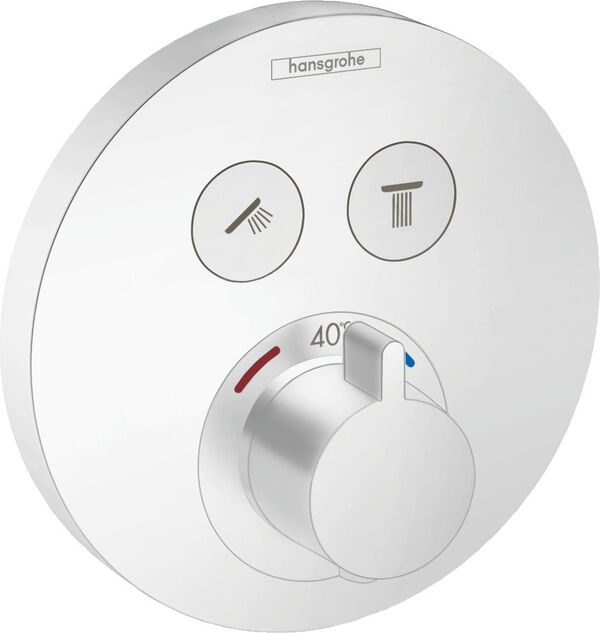 Duschsystem Hansgrohe Shower Select S Weiss matt image number 0