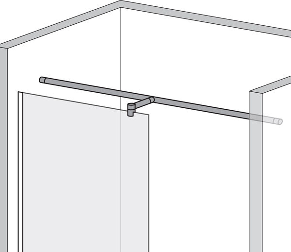 Rundtraverse Duscholux silbereloxiert image number 0