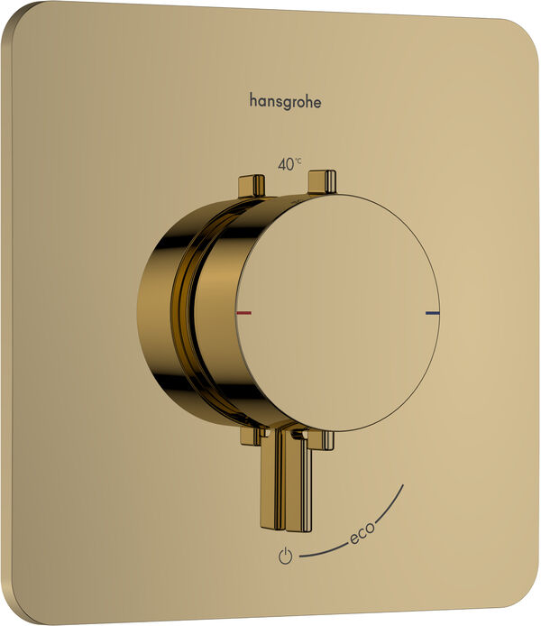 Duschsystem Hansgrohe Ecostat Comfort Q Polished gold optic image number 0