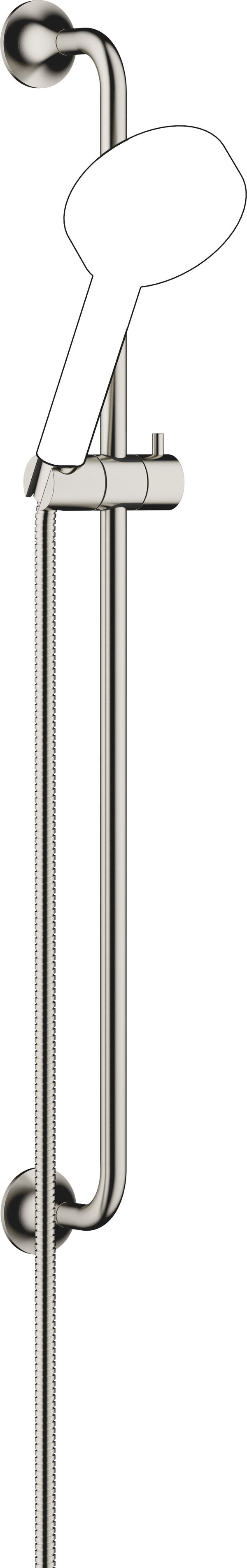 Garniture de douche Dornbracht Vaia Platine mat image number 0