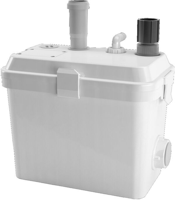 Hebeanlage Sanifast S190 zum Einbau in Waschküche und Küche, integrierte Rückschlagklappe image number 0