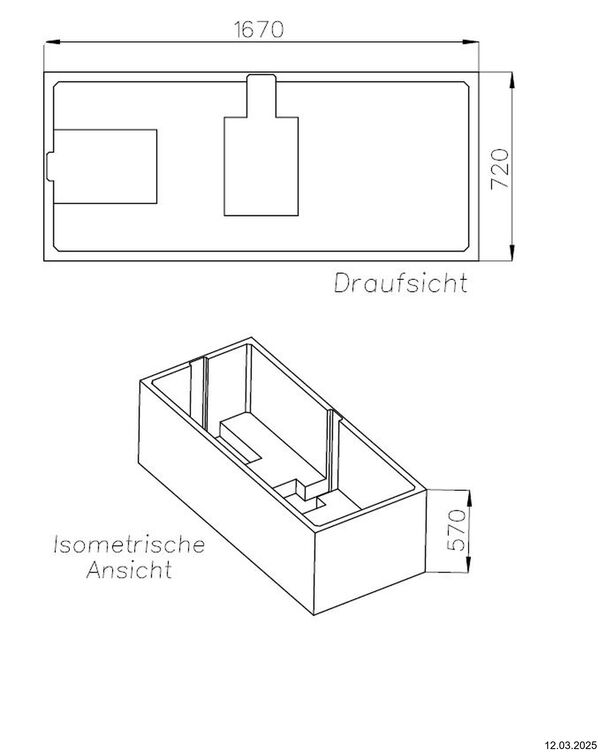Badewannentr&auml;ger Schedel image number 1