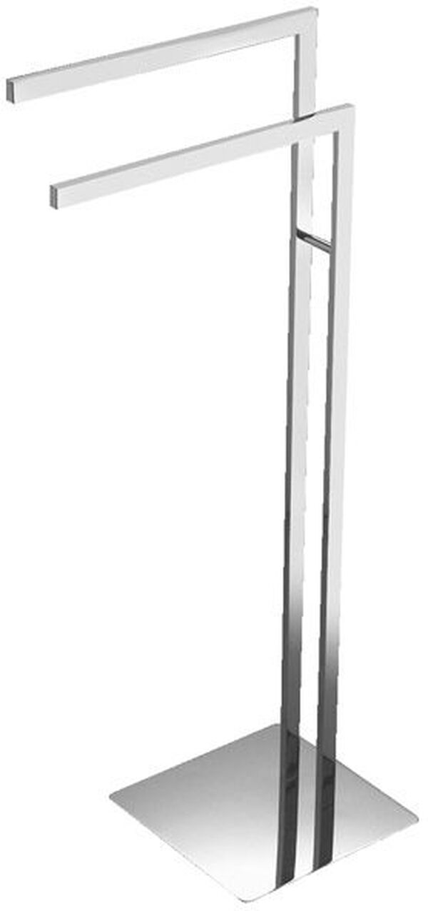 Porte-linge sur pied Logic Chrom&eacute; image number 0