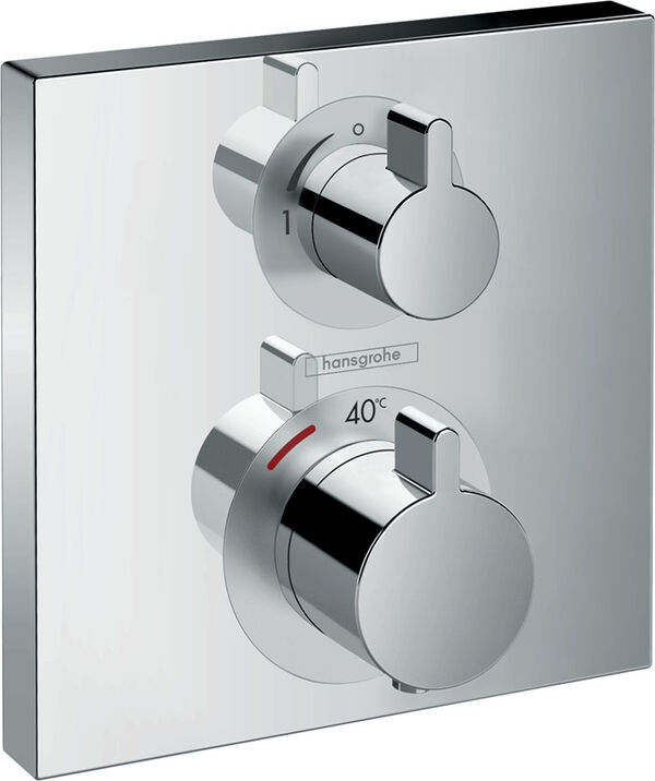 Système de douche Hansgrohe Ecostat Square chromé image number 0