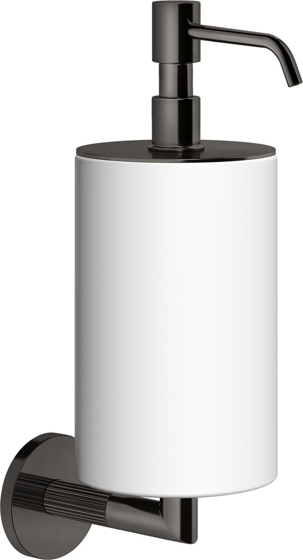 Distributeur de savon Gessi Ingranaggio black metal image number 0