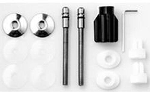 Charni&egrave;res Keramik Laufen Moderna Acier inoxydable brillant