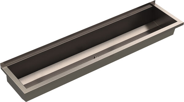Waschrinne KWC Planox PL16 Breite 160 cm, Tiefe 38,2 cm ohne Armaturenbank image number 0
