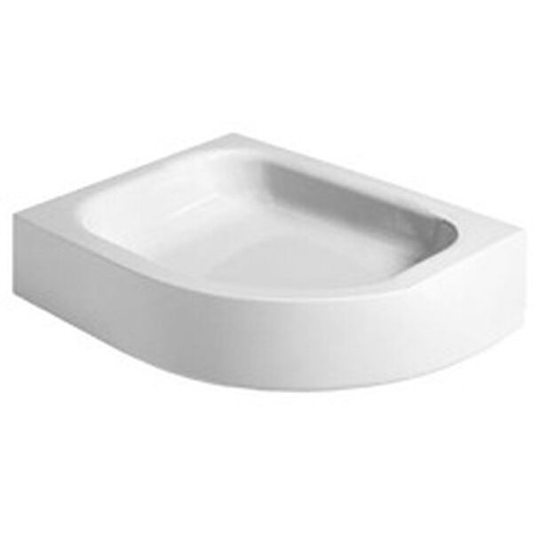 Vasca da doccia ad angolo Schmidlin, lunghezza lati 90 cm a destra 75 cm a sinistra image number 0