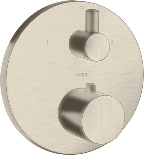 Set di montaggio visibile Hansgrohe Axor Uno 2 Brushed nickel