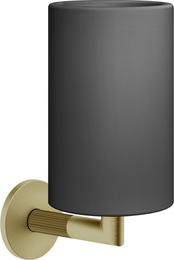Porte-verre Gessi Ingranaggio brushed brass image number 0