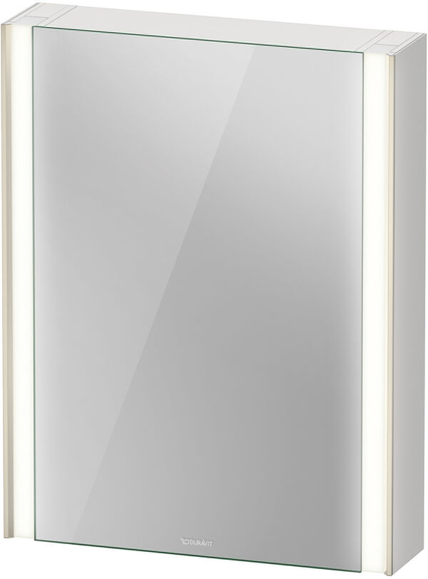 Armadio a specchio Duravit XViu Sensor, cerniere a sinistra, L x A x P 62 x 80 x 15,6 cm image number 0