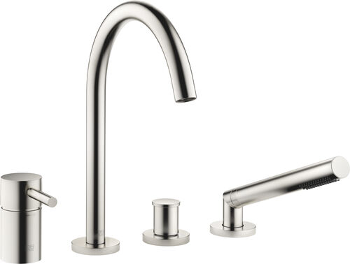 Batteria di riempimento Dornbracht Vaia, 4-trous Cromo opaco