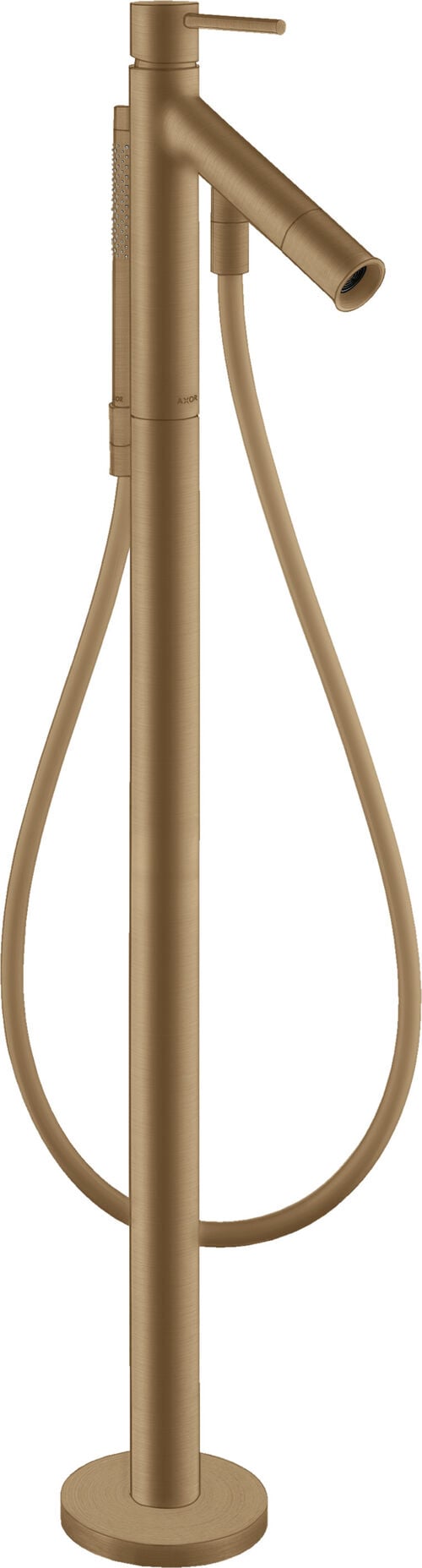 Bademischer Axor Starck-Stand brushed bronze