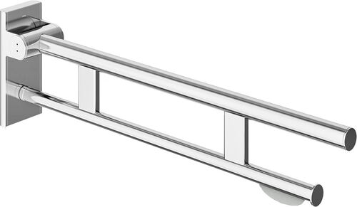 Corrimano ribaltabile Hewi 900 Due Acciaio inossidabile brillante