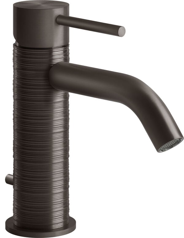 Miscelatore monocomando Gessi 316, piletta di scarico, bocca fissa, s 123 mm, versione con image number 0