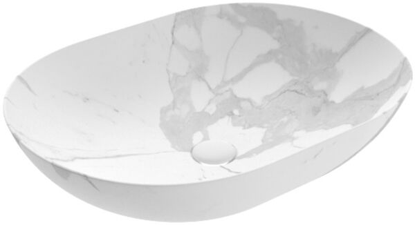 Lavabo d’appoggio Falper Ciotola, 60 x 45 cm altezza 14 cm senza troppopieno image number 0