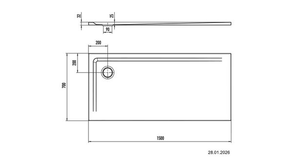 Duschwanne Kaldewei Superplan image number 2