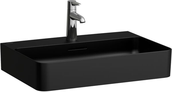 Waschtisch Laufen Val 60 x 42 cm Schwarz matt image number 0