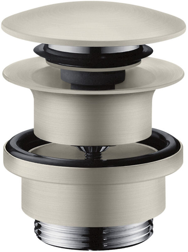 Soupape d'&eacute;coulement Axor push-open 1&frac14;" Couleur acier inoxydable image number 0